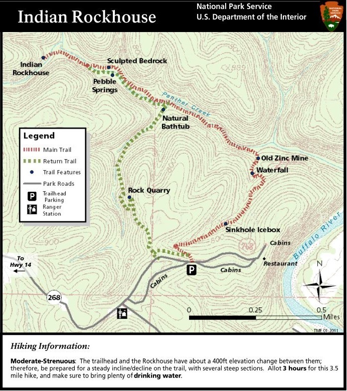 Buffalo River Trail Map Hiking Trails - Buffalo River Float Trips | Canoe Rentals | Wild Bill's  Outfitter